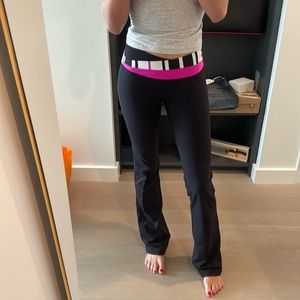Size 2 Lululemon Retro style fit and flare leggings